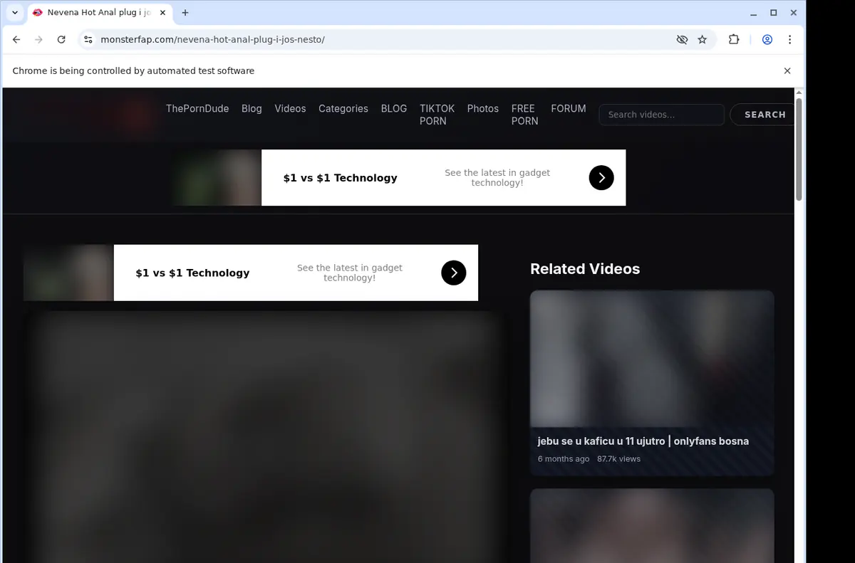 Monsterfap Video Downloader screenshot 2